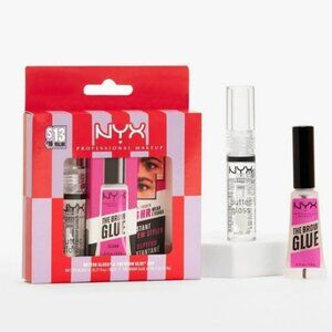 NYX Brow Glue and Butter Gloss Set - Clear 🆕